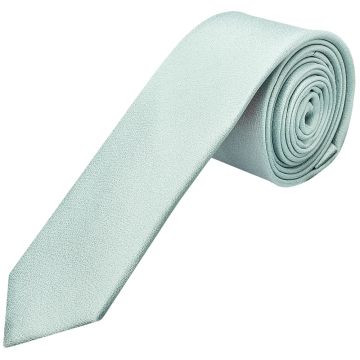 Plain Seafoam Blue Silk Skinny Boys Tie