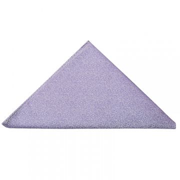 Plain Purple Textured Silk Pocket Square