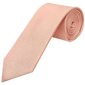 Plain Rose Quartz Silk Classic Men's Tie