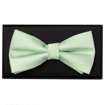 Pale Mint Handmade Mens Bow Tie