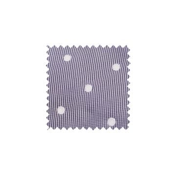 Mauve Large White Spot Swatch - MVLS1