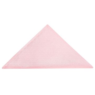 Plain Blush Pink Silk Pocket Square