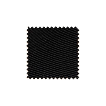 Plain Black Twill Silk Swatch - BKDA1