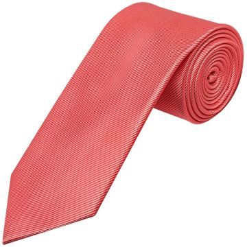 Salmon Pink Silk Twill Classic Men's Tie