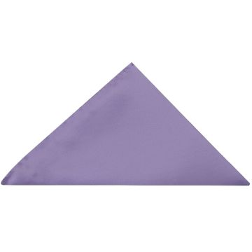 END OF SEASON STOCK Plain Lilac Pocket Square