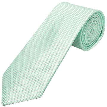 Mint Green Diamond Neat Classic Men's Tie