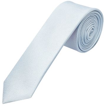 Plain Sky Blue Silk Skinny Boys Tie
