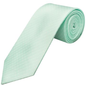 Mint Polka Dot Classic Men's Tie
