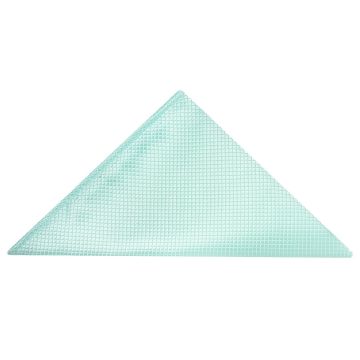 Mint Diamond Pocket Square
