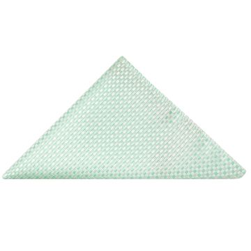 Mint Green Diamond Neat Pocket Square