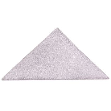 Plain Lilac Textured Silk Pocket Square