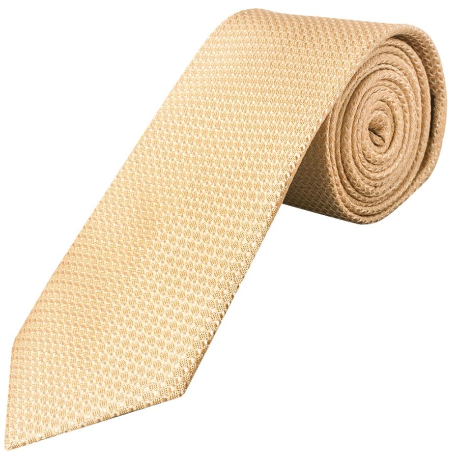Gold Textured Classic Tie