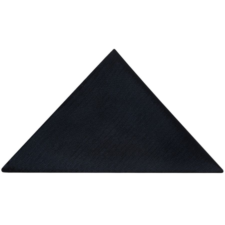END OF SEASON STOCK Plain Navy Blue Pocket Square