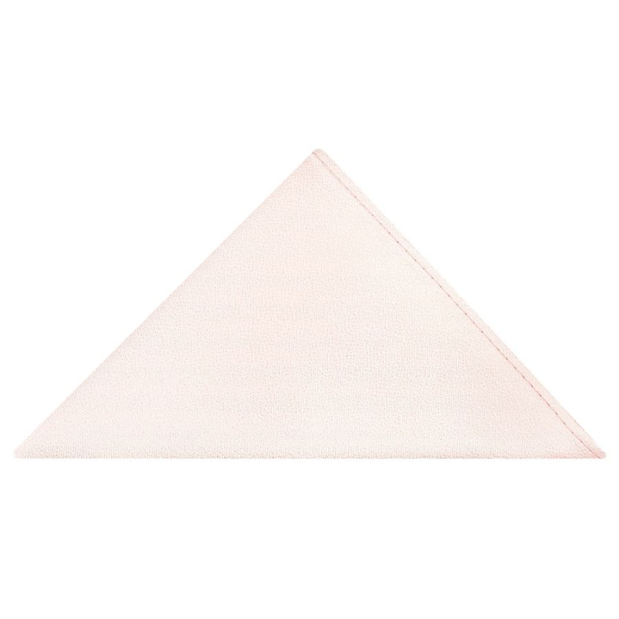 Plain Blush Silk Pocket Square