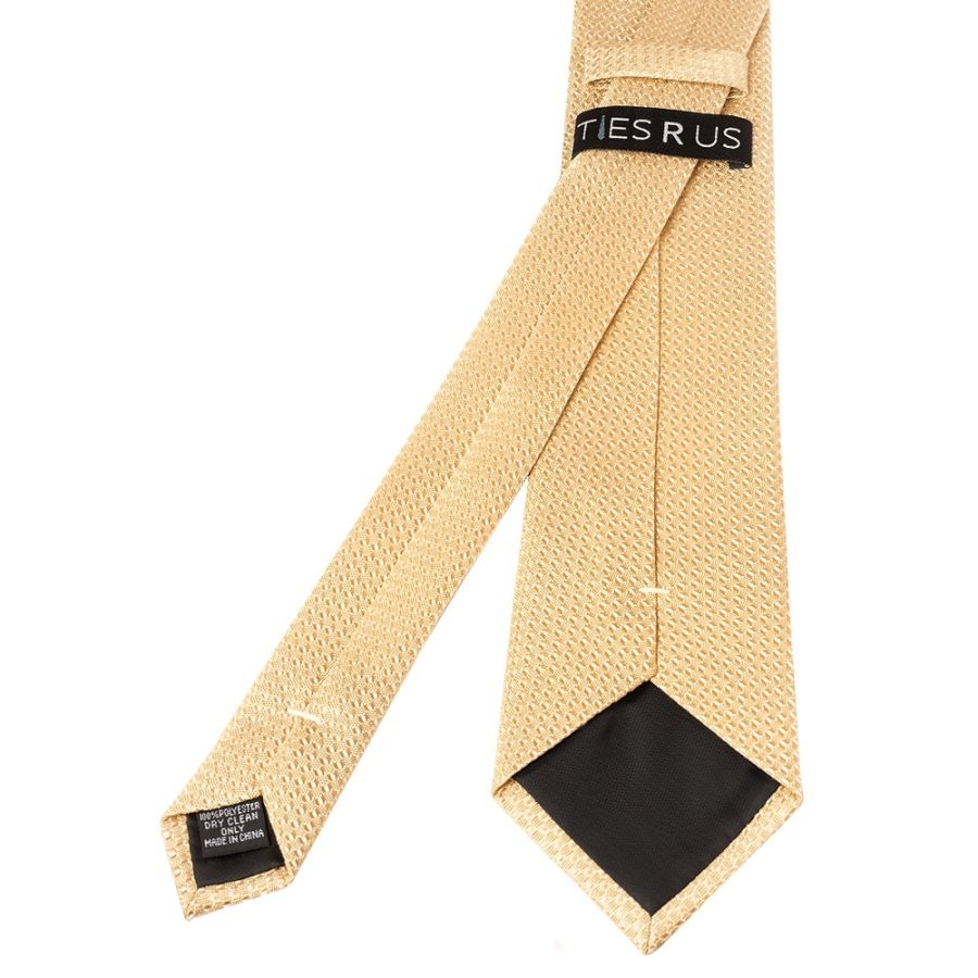 Gold Textured Classic Tie