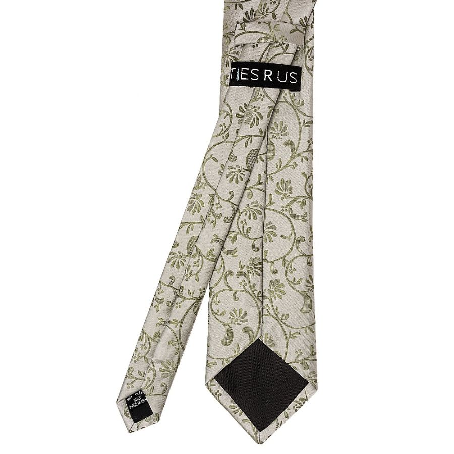 Dusty Sage Floral Classic Men's Tie