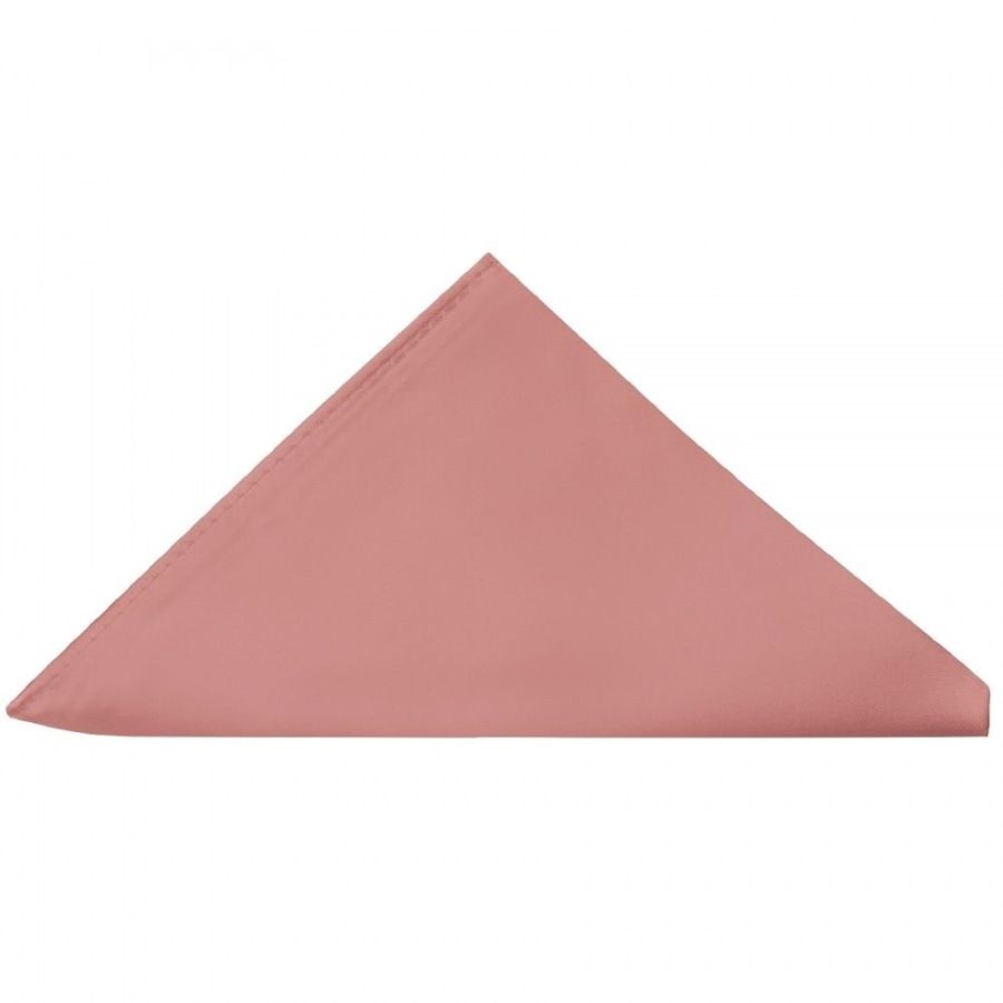 Rose Gold Satin Classic Men's Tie and Pocket Square Set