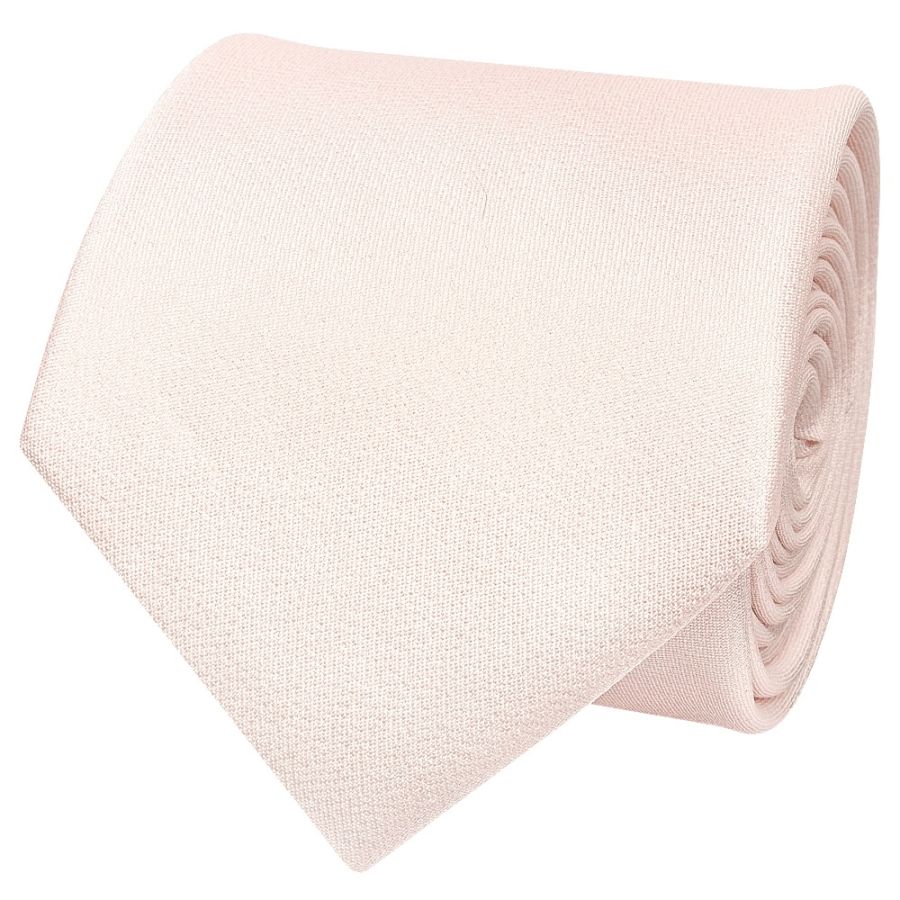 Plain Blush Silk Classic Men's Tie