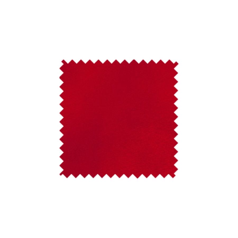 Plain Scarlet Red Satin Swatch - SRSS1