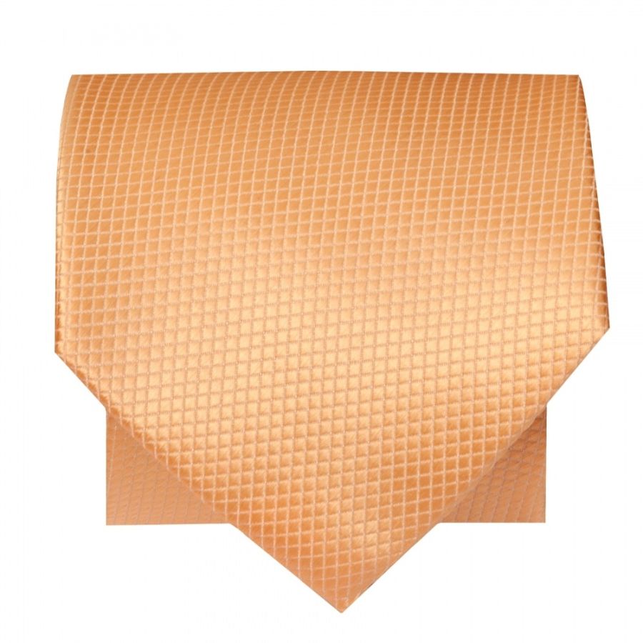 Peach Diamond Classic Men's Tie