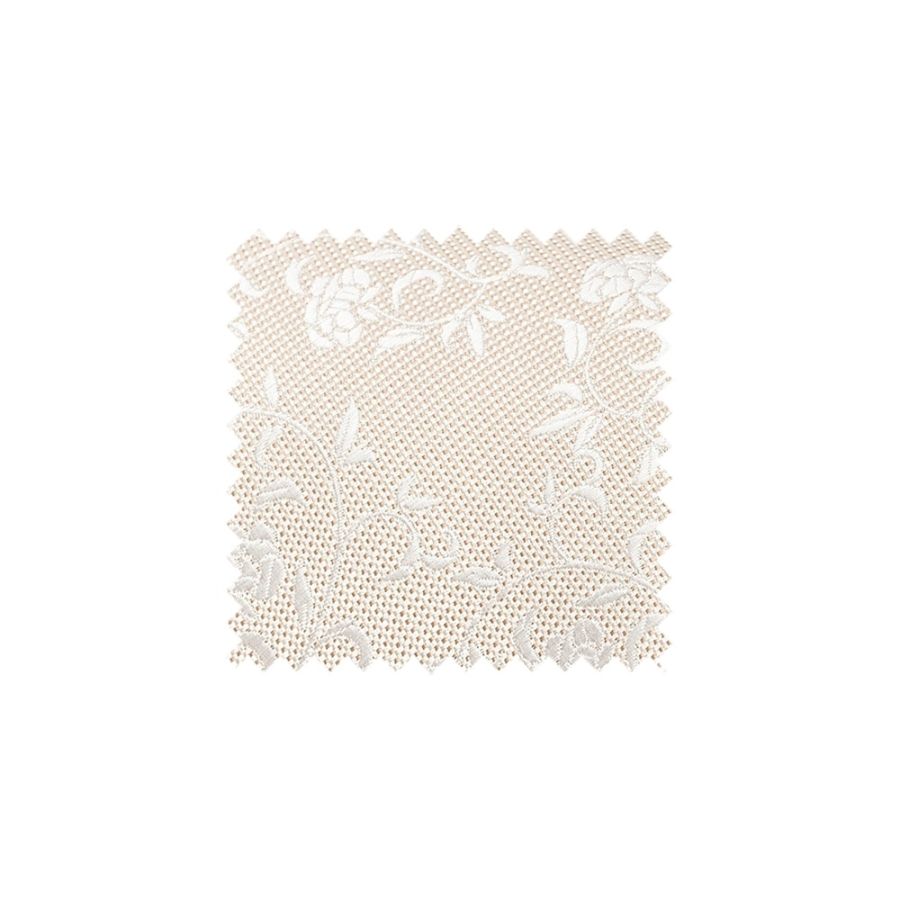 Champagne and White Floral Swatch - CPTT1