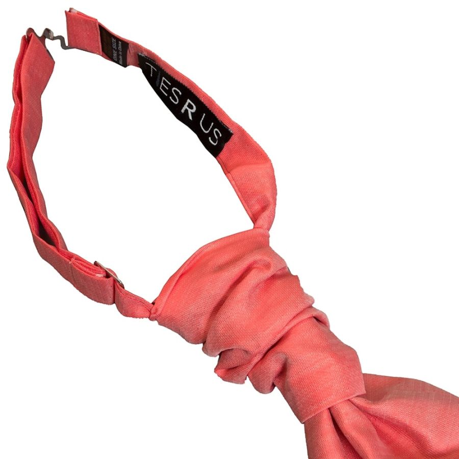 Plain Dark Rose Men's Cravat Tie