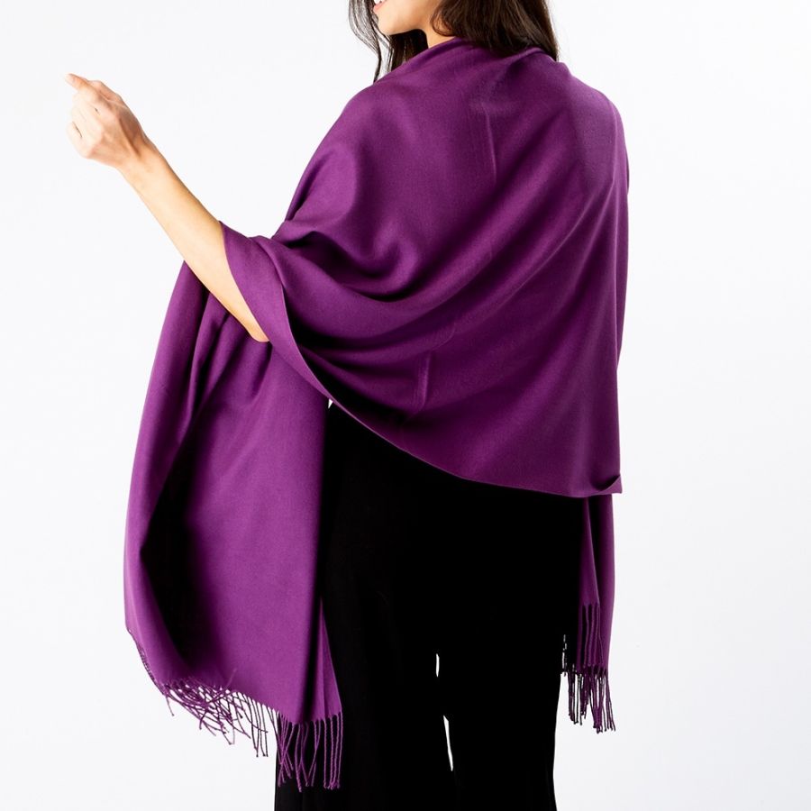 Plum Pashmina 