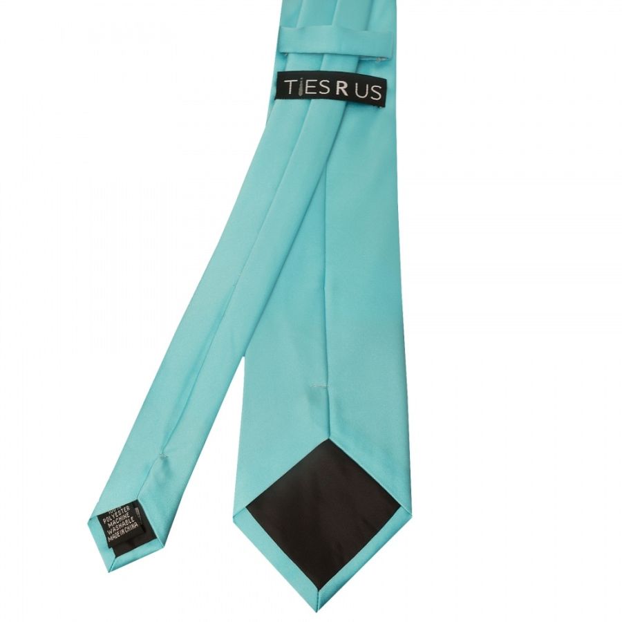 Tiffany Blue Satin Classic Men's Tie