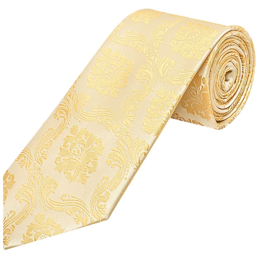 Caramel Paisley Classic Men's Tie