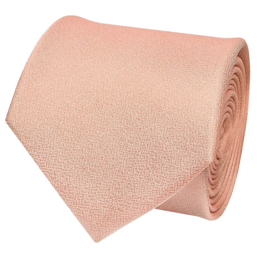 Plain Rose Quartz Silk Classic Men's Tie