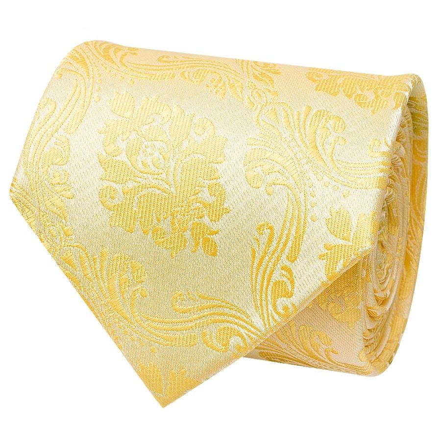 Gold Paisley Classic Men's Tie