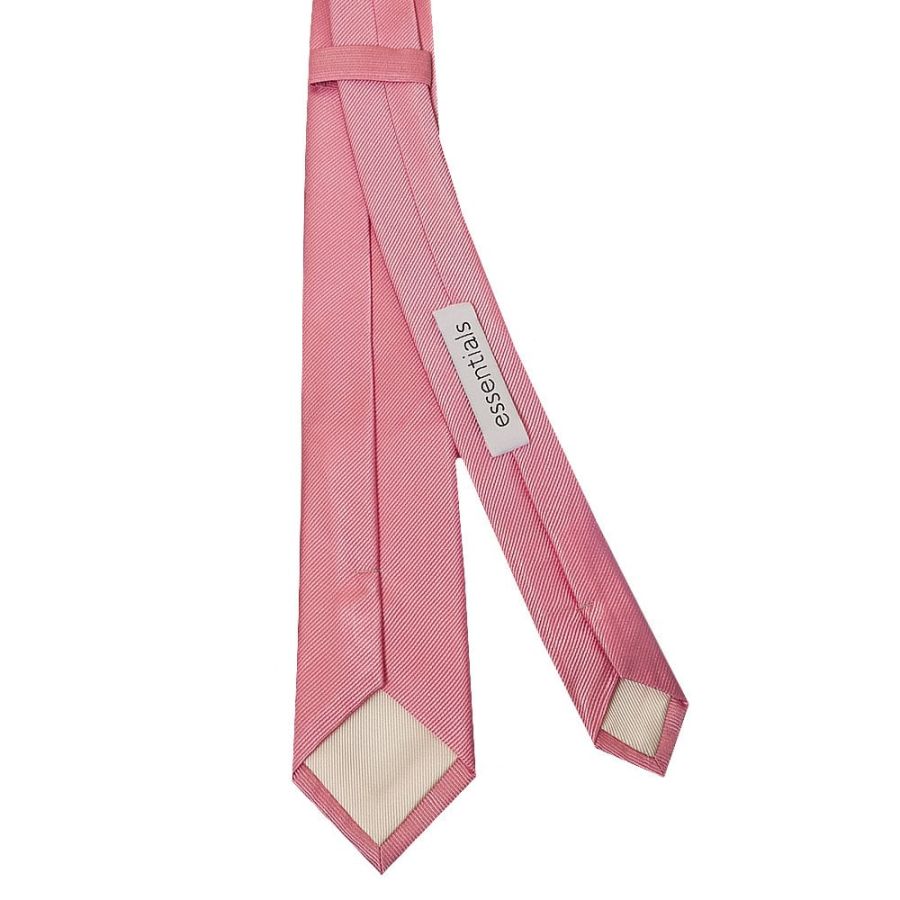 Light Pink Twill Skinny Silk Men's Tie