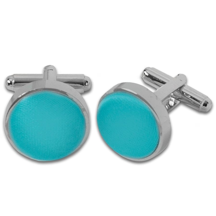 Plain Turquoise Cufflinks