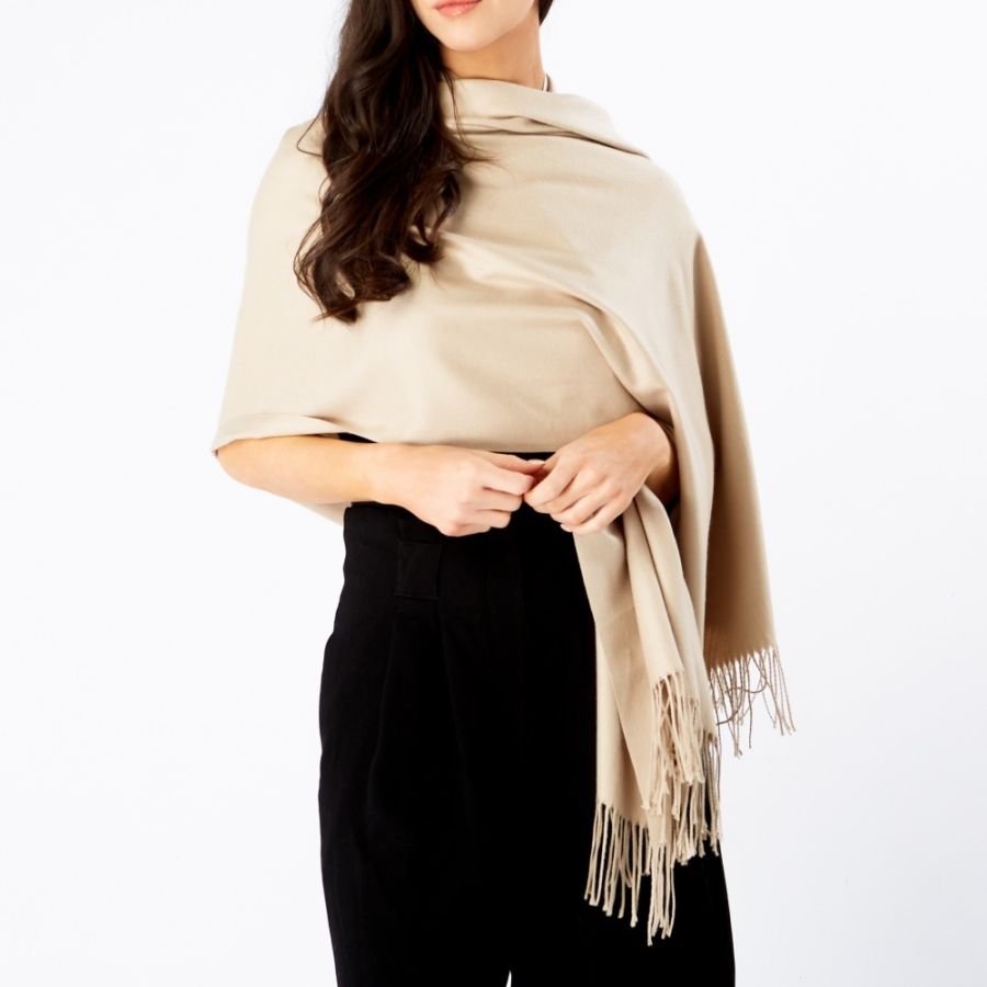 Beige Pashmina