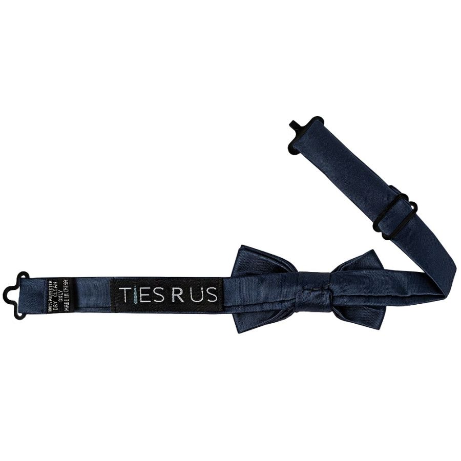 Pre Tied Navy Boys Bow Tie Age 18 Months-3 Years