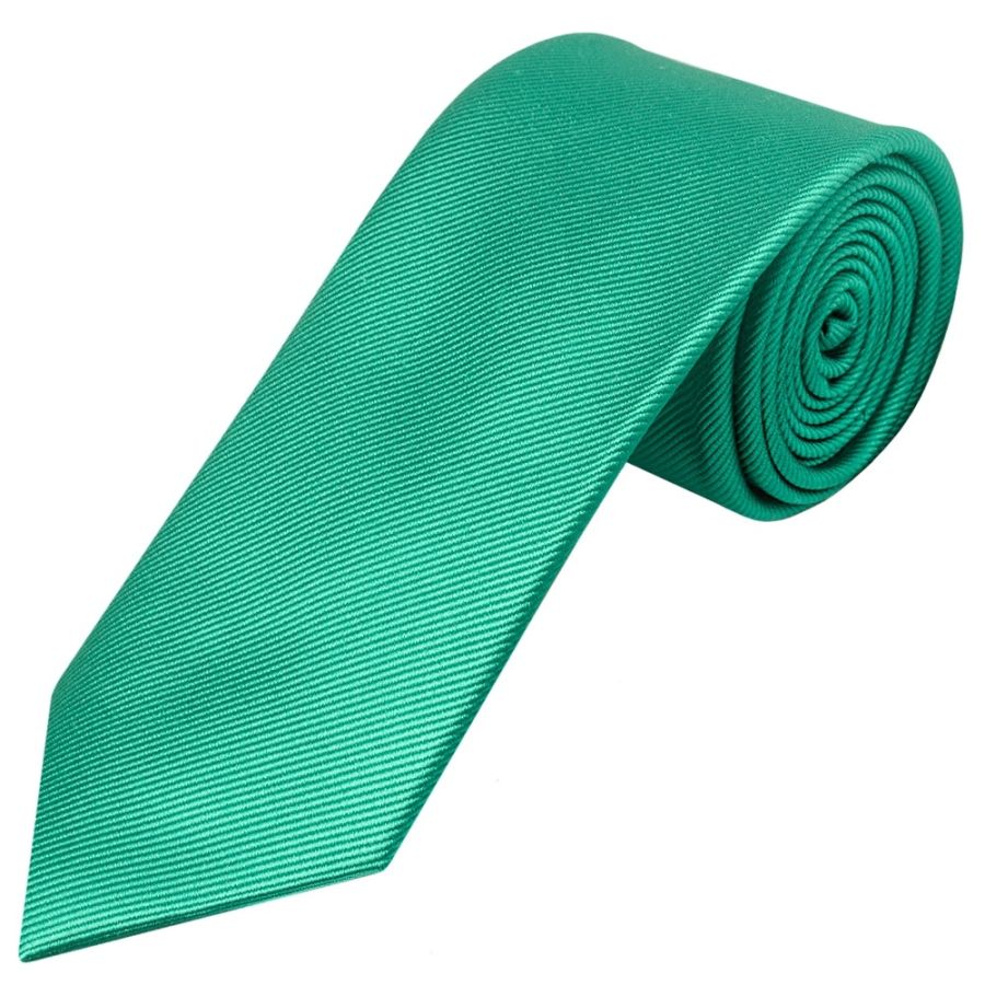Emerald Green Silk Twill Silk Classic Men's Tie