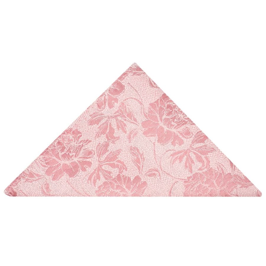 Rose Flower Pocket Square