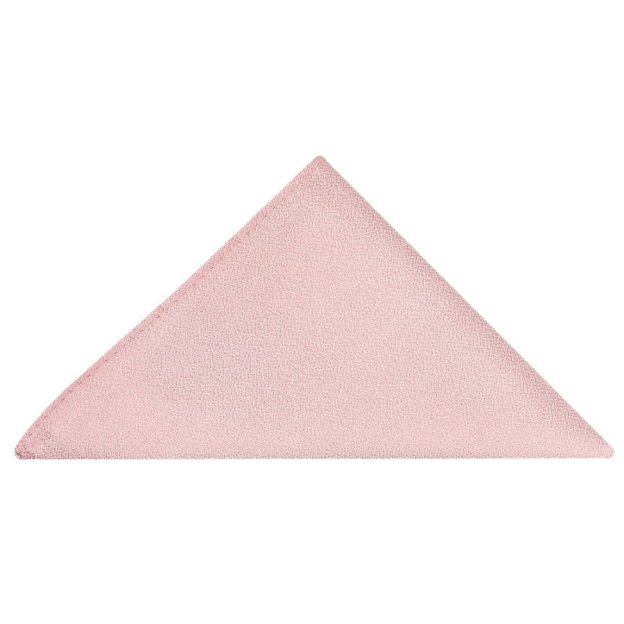 Plain Dusty Rose Silk Pocket Square