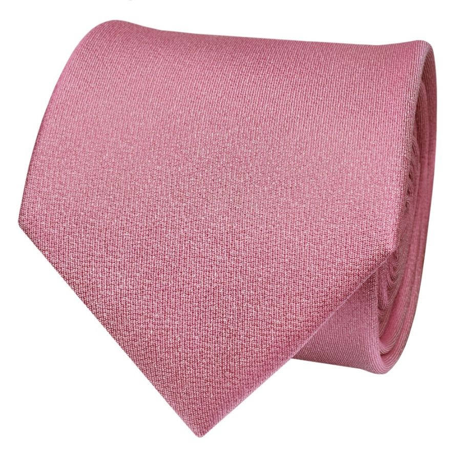 Plain Dusty Pink Silk Classic Men's Tie