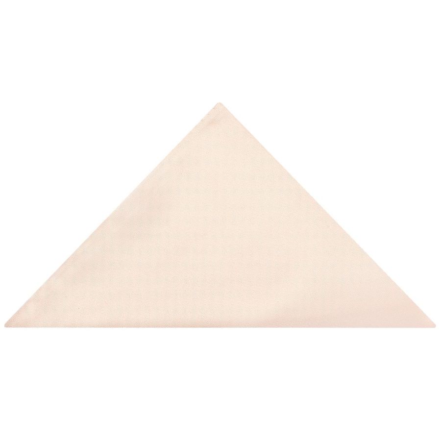 Plain Blush Pocket Square