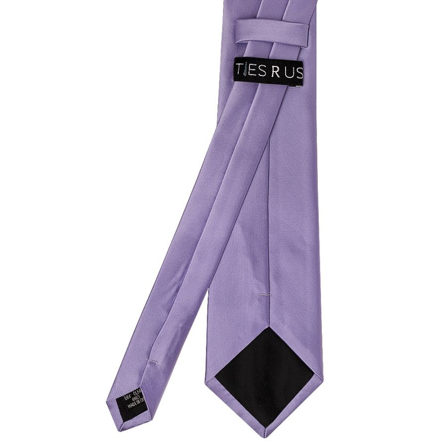 Lavender Satin Classic Men's Tie