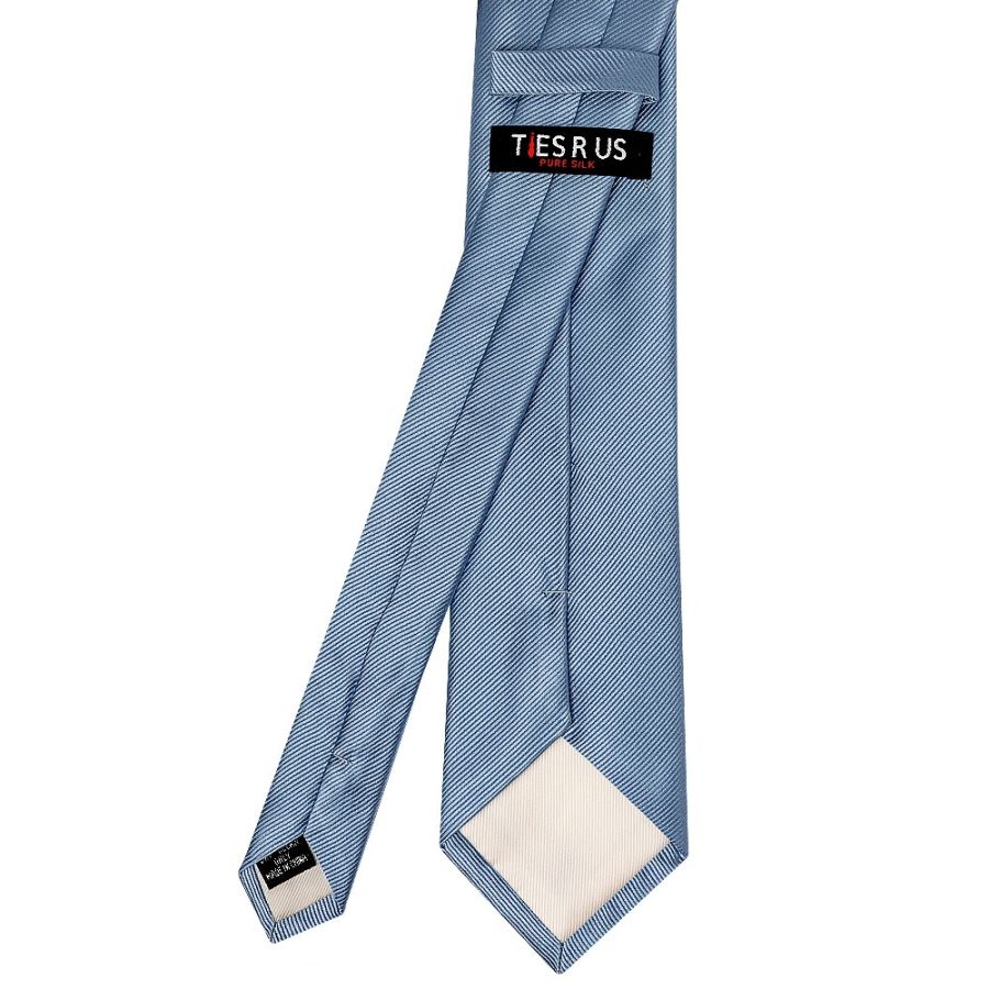 Light Blue Silk Twill Classic Men's Tie