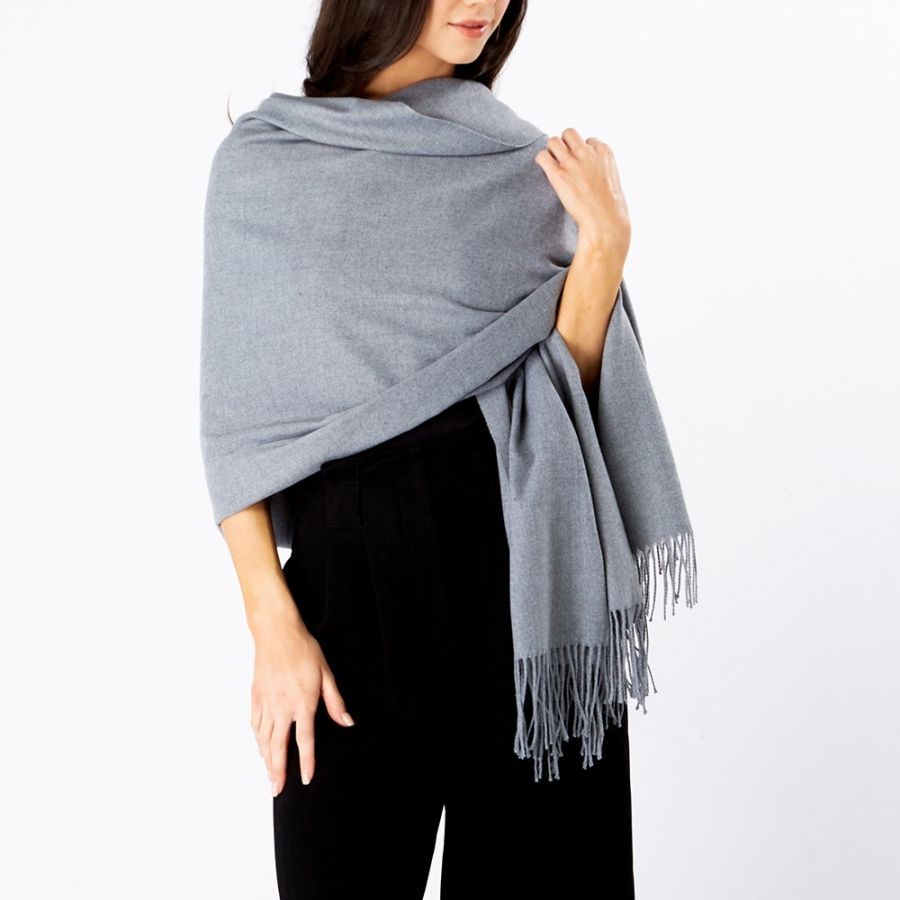 Grey Pashmina