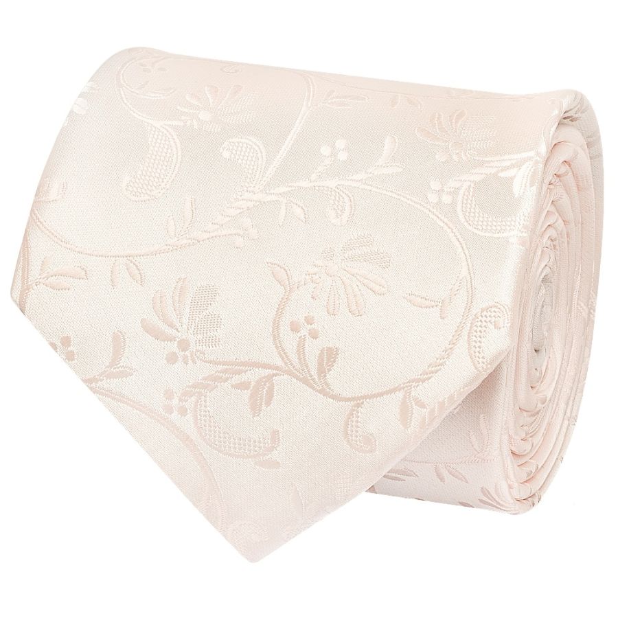 Blush Floral Classic Men's Tie