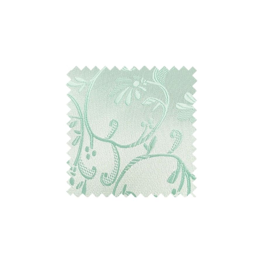 Plain Mint Floral Swatch - MTWF1