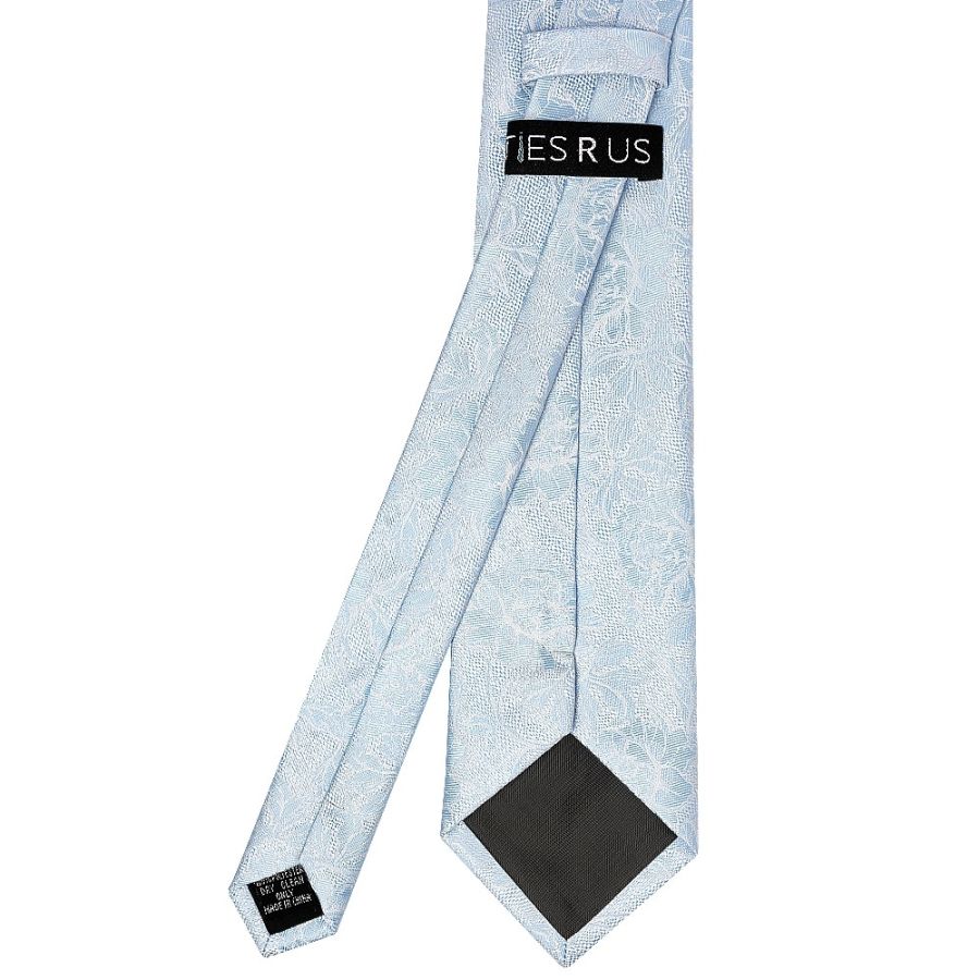 Blue Flower Classic Men's Tie