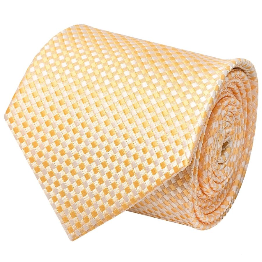 Gold Diamond Neat Classic Men's Tie