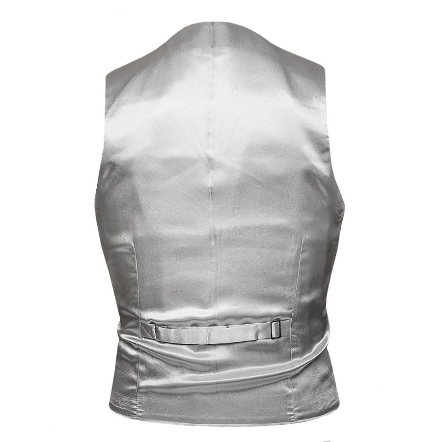 Silver Diamond Waistcoat