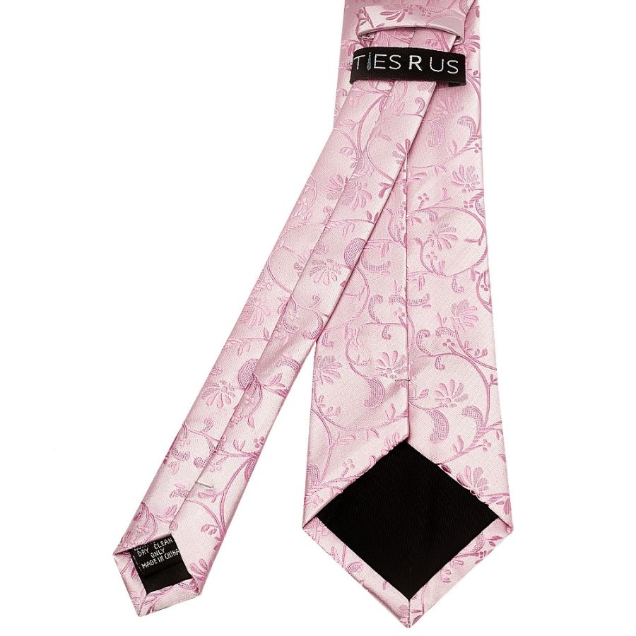 Dusty Pink Floral Classic Men's Tie