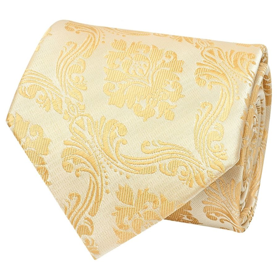 Caramel Paisley Classic Men's Tie